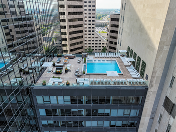 View of the pool